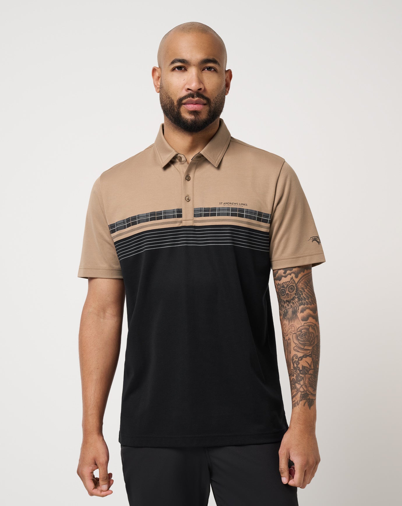St Andrews Perfect Plaid 2.0 Polo ∣ TravisMathew
