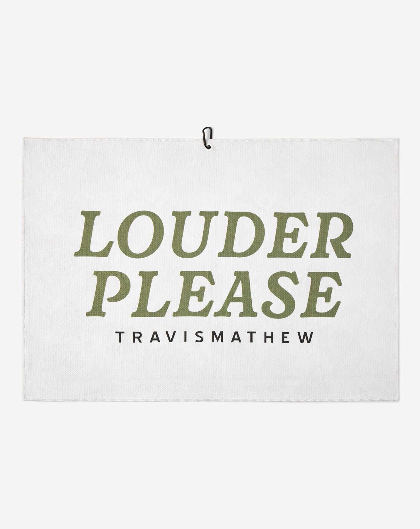 Louder Please Golf Towel