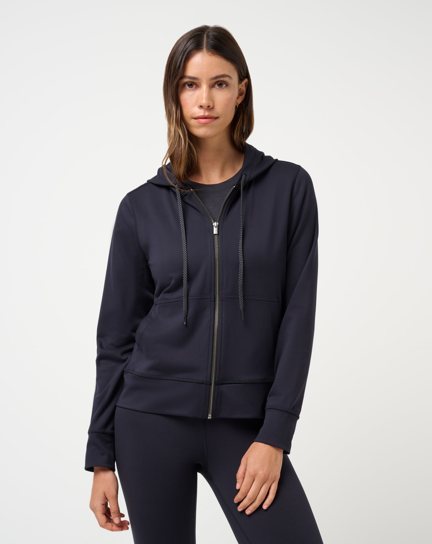 Smoothknit Zip Hood