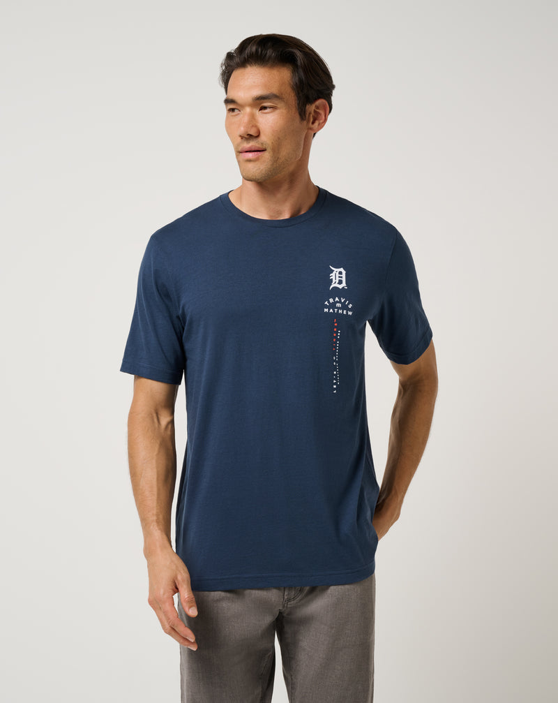 Detroit Tigers Base Hit Bliss Tee