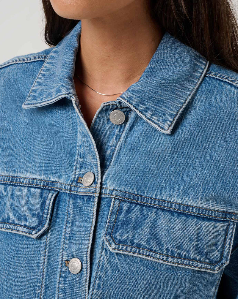 Cargo Denim Jacket