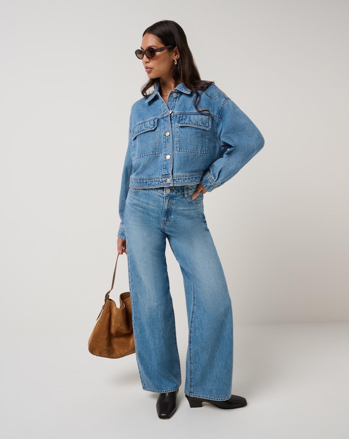 Cargo Denim Jacket