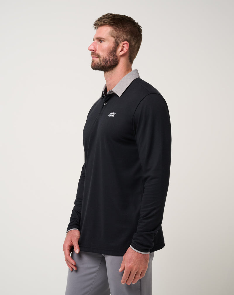 OSU Varsity Vintage Long Sleeve Polo
