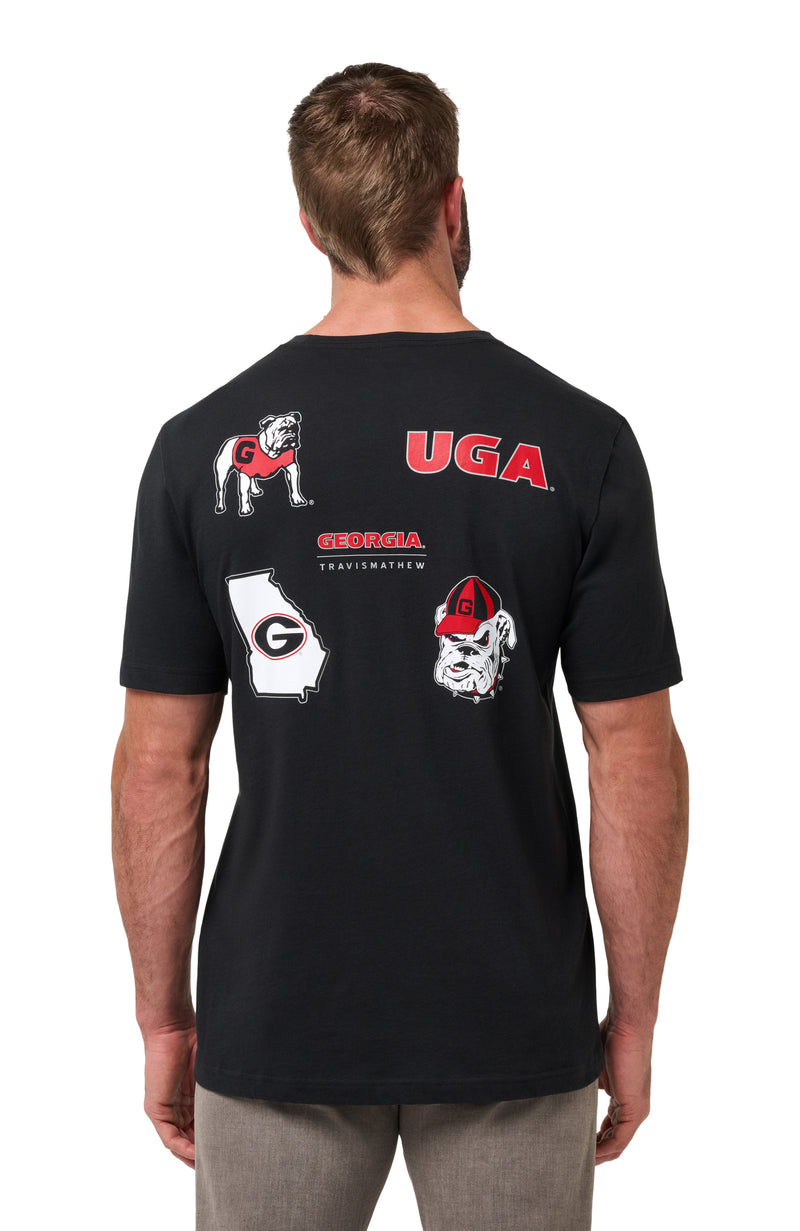UGA Heels Up Tee