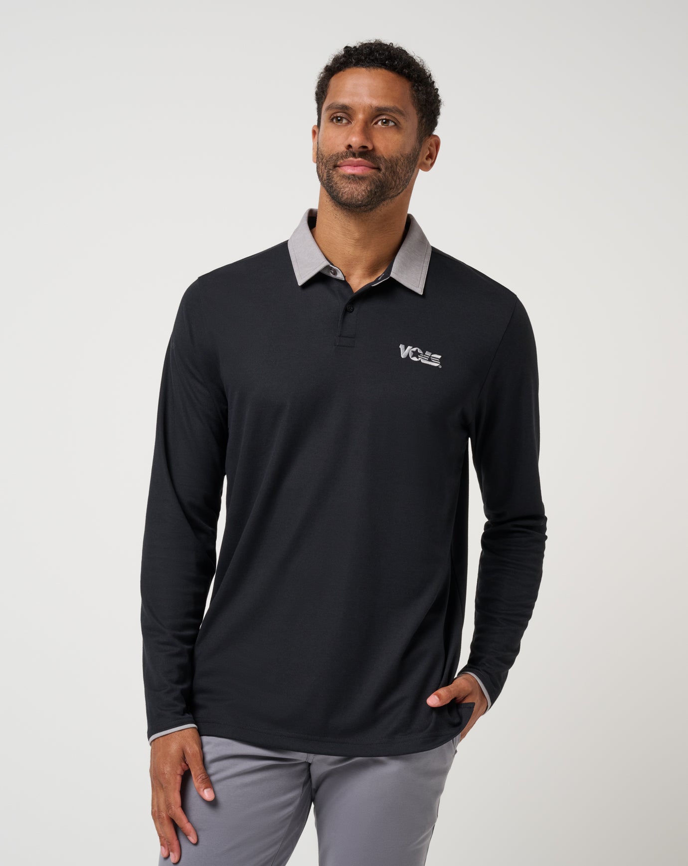Tennessee Varsity Vintage Long Sleeve Polo