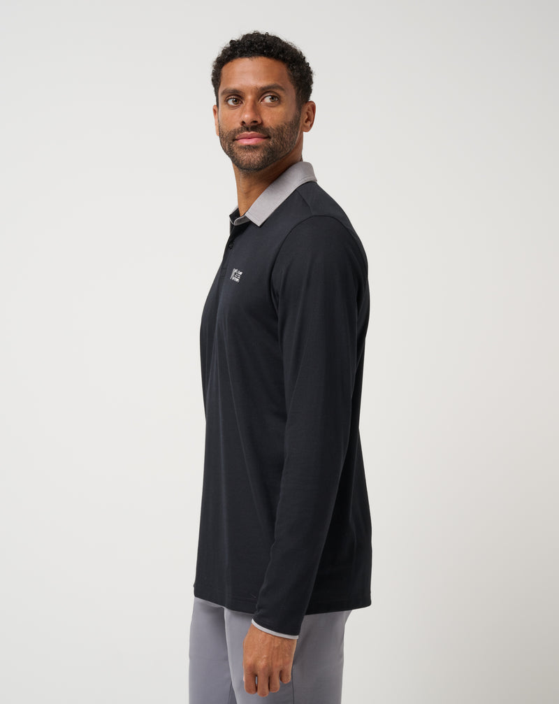 Tennessee Varsity Vintage Long Sleeve Polo