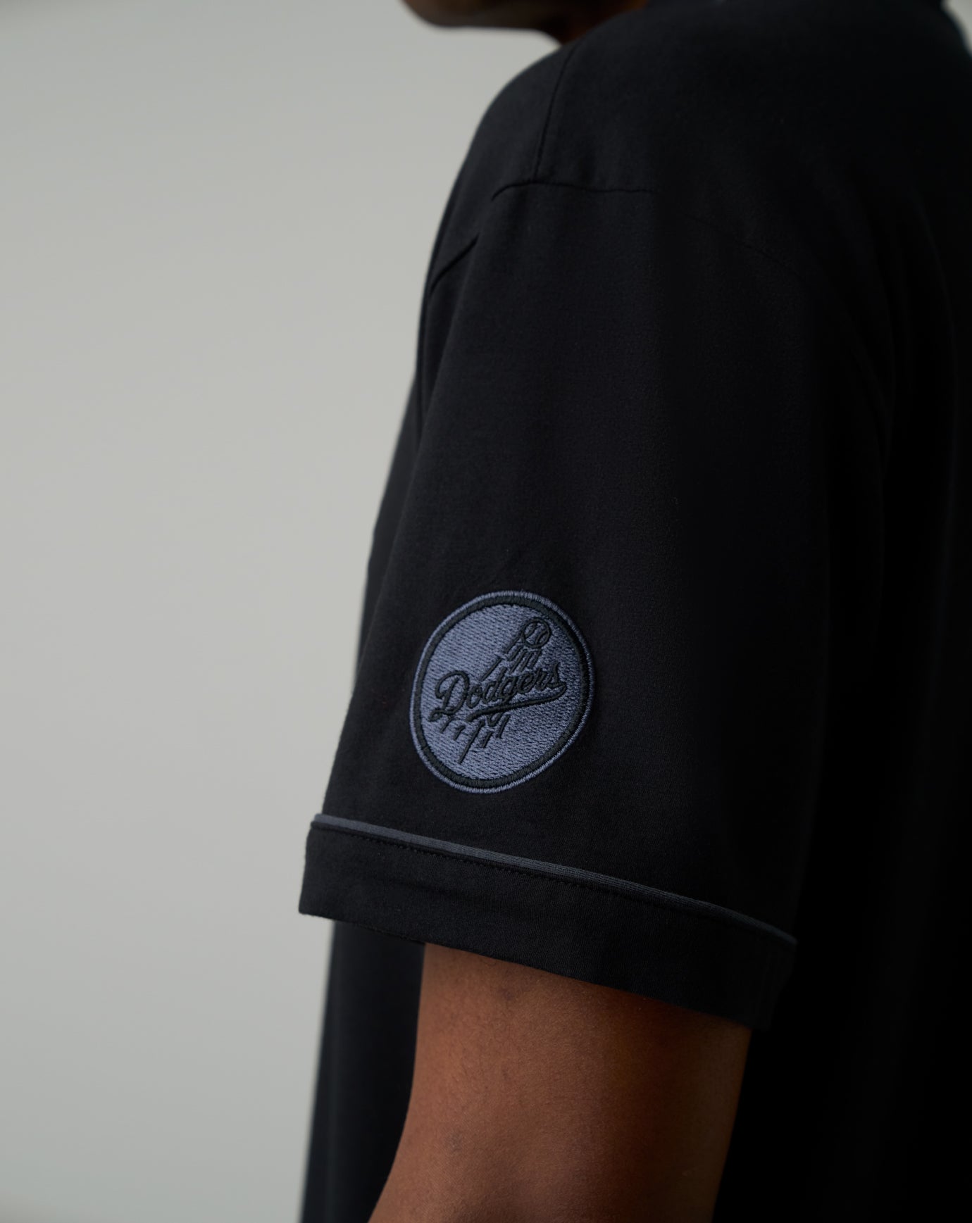 Los Angeles Dodgers On The Field Button-Up
