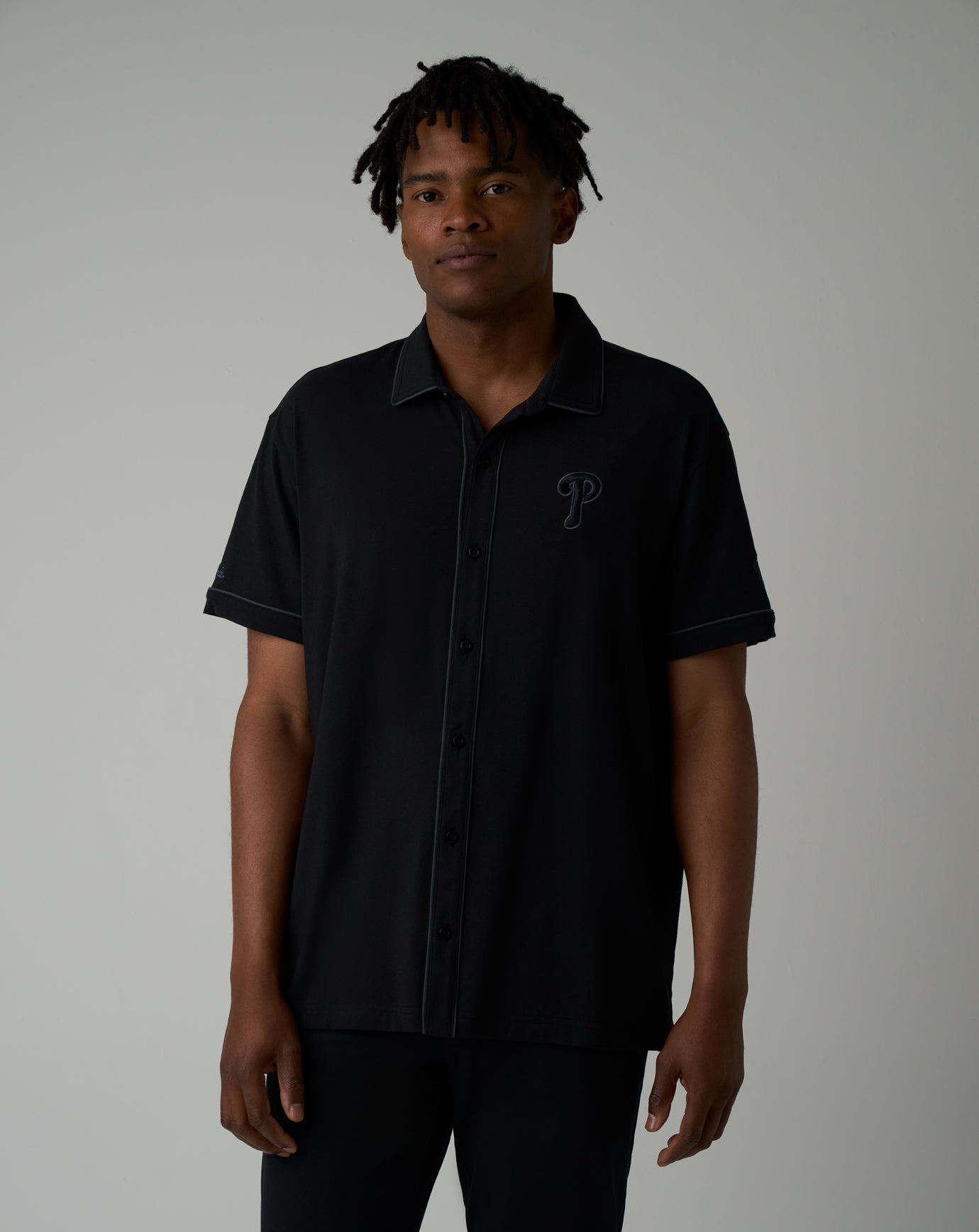 Philadelphia Phillies On The Field Button-Up