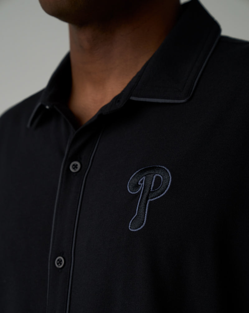 Philadelphia Phillies On The Field Button-Up
