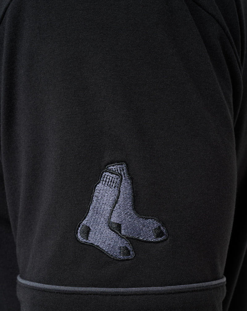 Boston Red Sox On The Field Button-Up