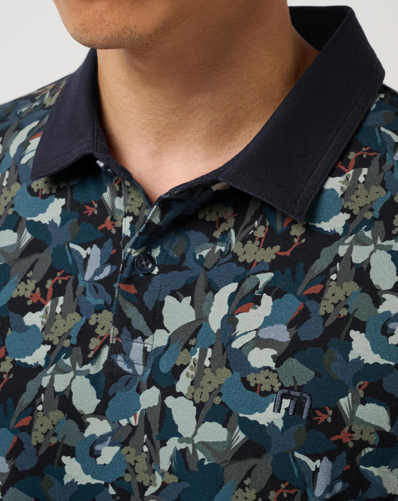 Comfortknit Camo Flower Polo ∣ TravisMathew
