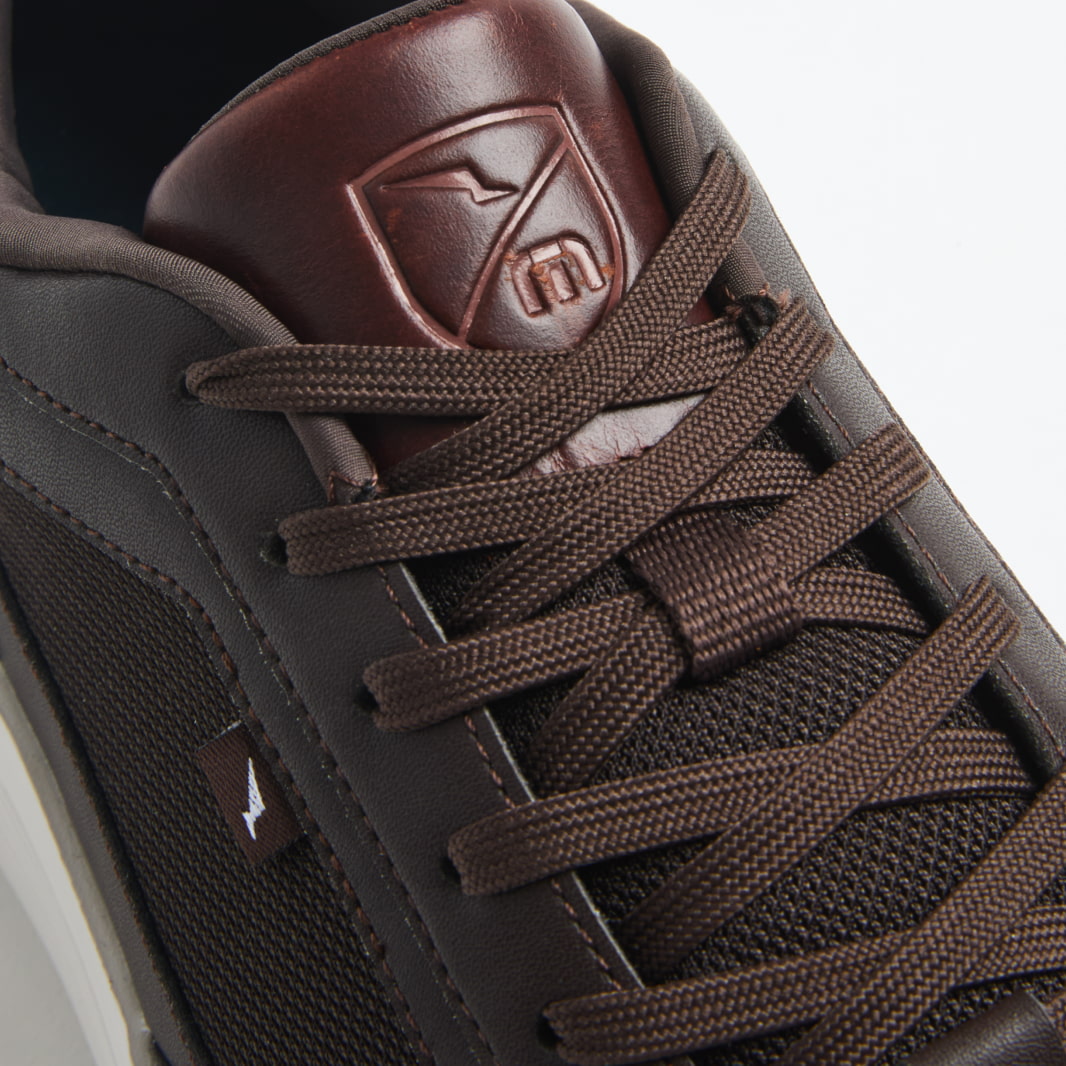 Calfskin and Mesh Upper