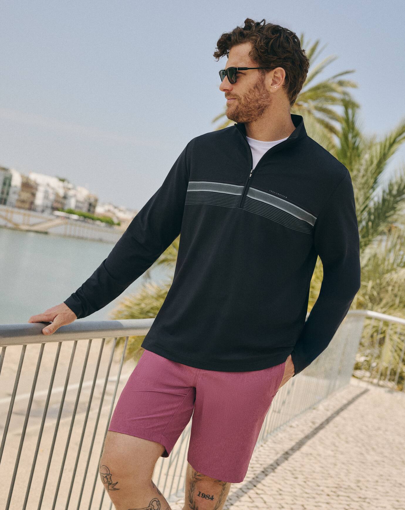 Nautical Adventure Quarter Zip ∣ TravisMathew