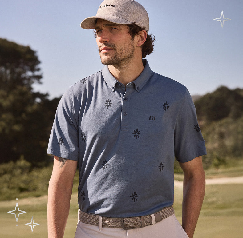 Course classics to upgrade his golf kit. 