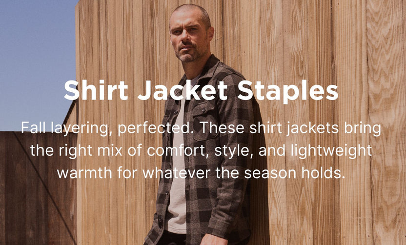 Men's Shirt Jackets