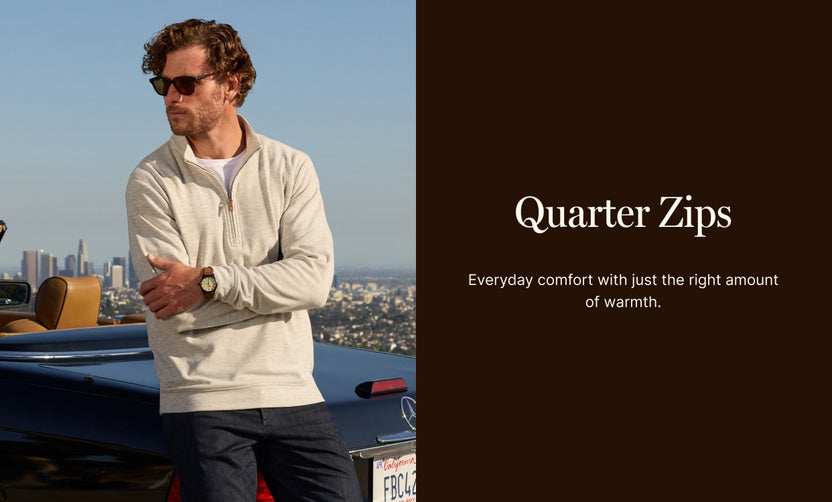 Men's Quarter Zips