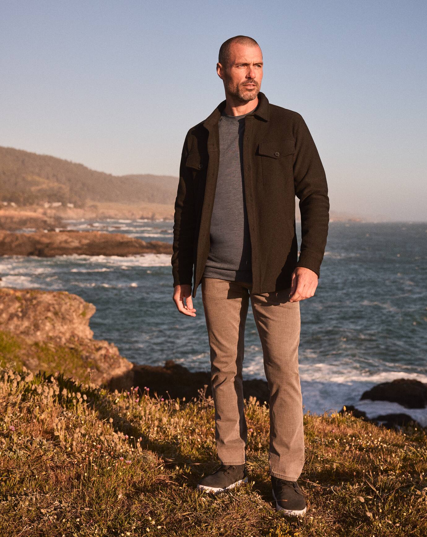 Are We There Yet Shirt Jacket ∣ TravisMathew