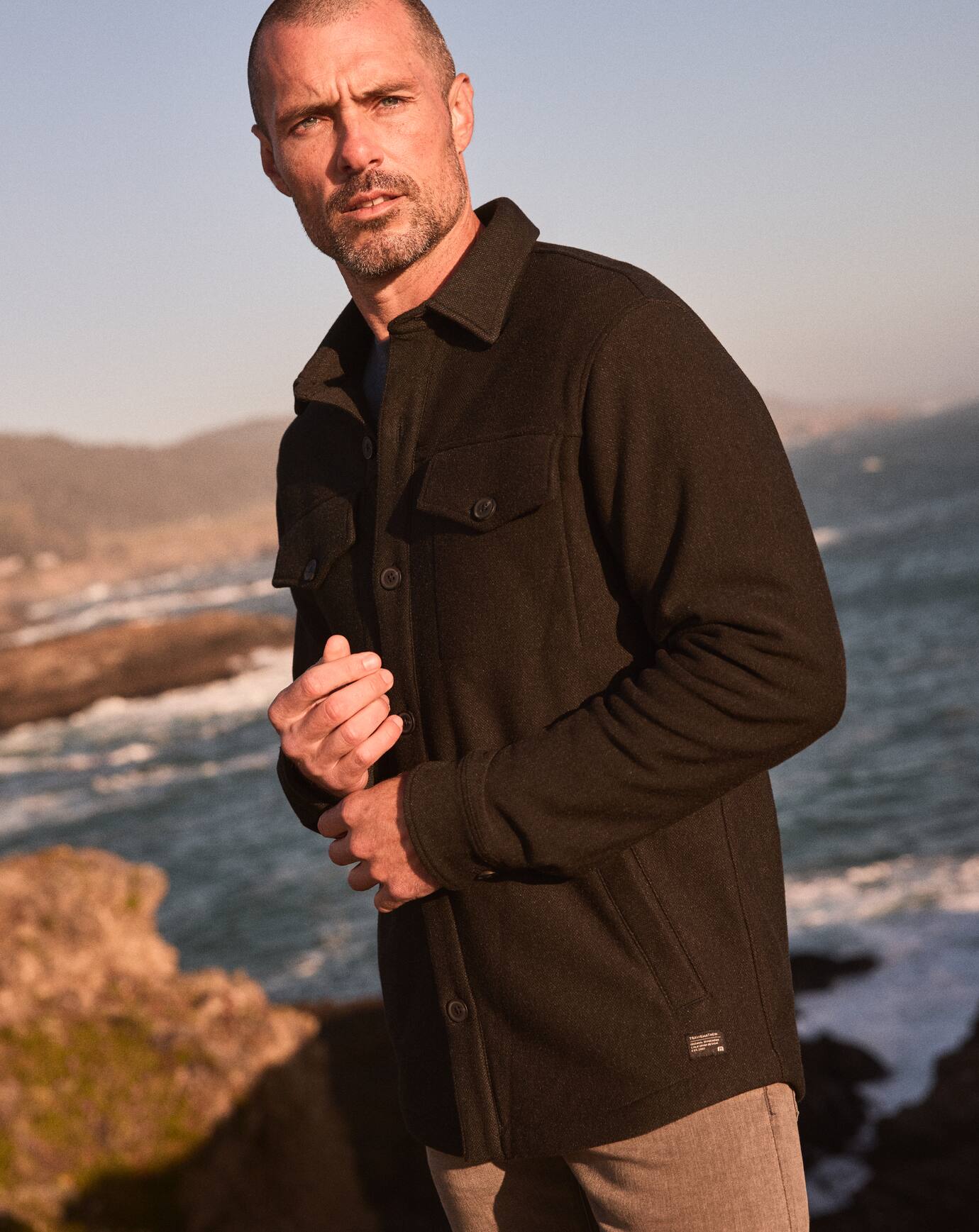 Are We There Yet Shirt Jacket ∣ TravisMathew
