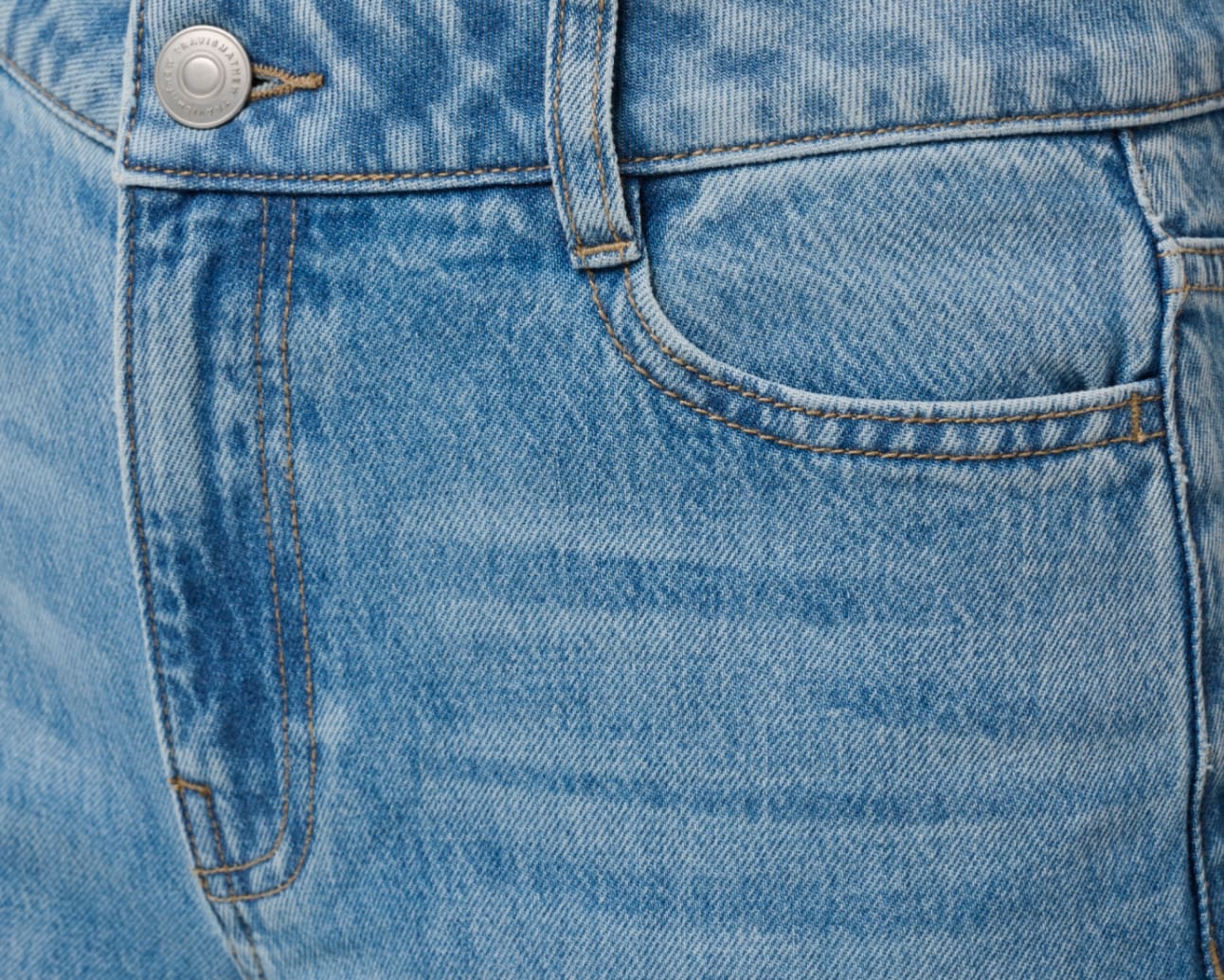 Structured denim fabrication