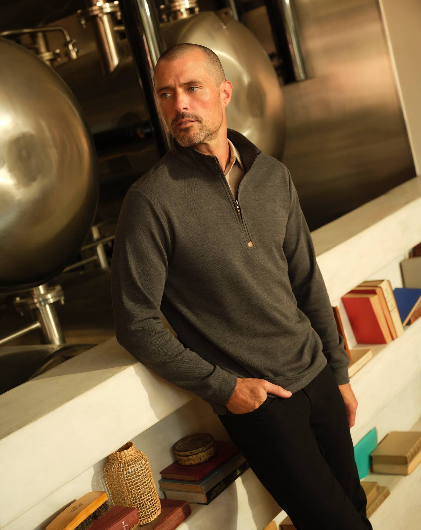 Cloud Sweater Quarter Zip ∣ TravisMathew