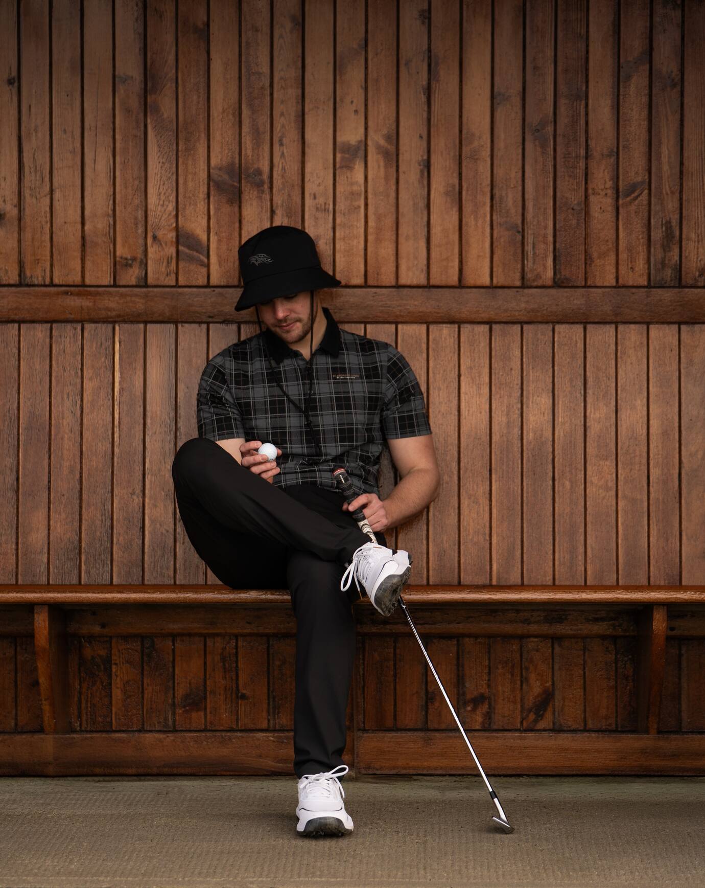 【現地購入】トラビスマシュー セントアンドリュース オールドコース ポロ S St Andrews Tartan Polo ∣ TravisMathew