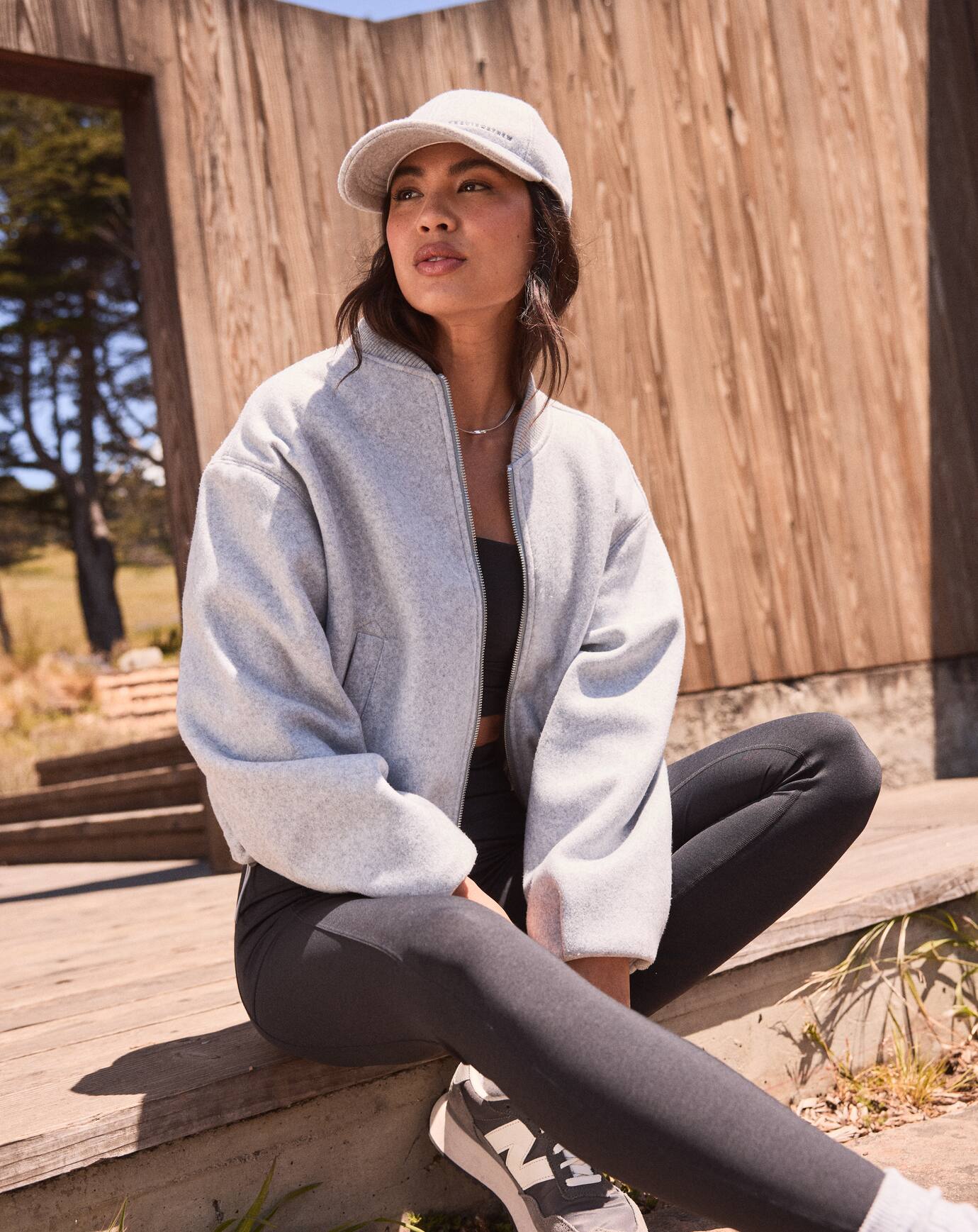 Rustic Retreat Bomber ∣ TravisMathew
