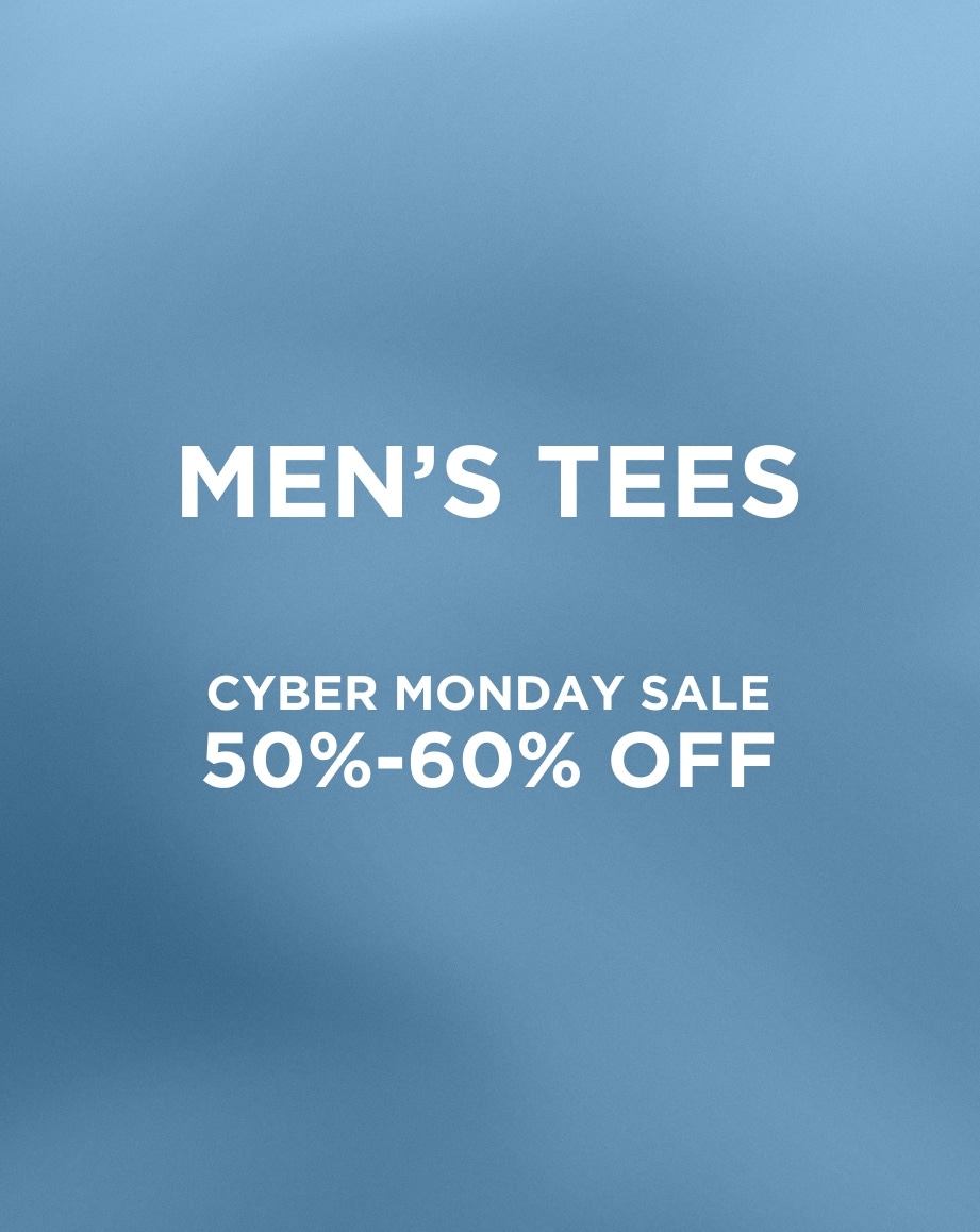 50% - 60% Off Men’s Tees