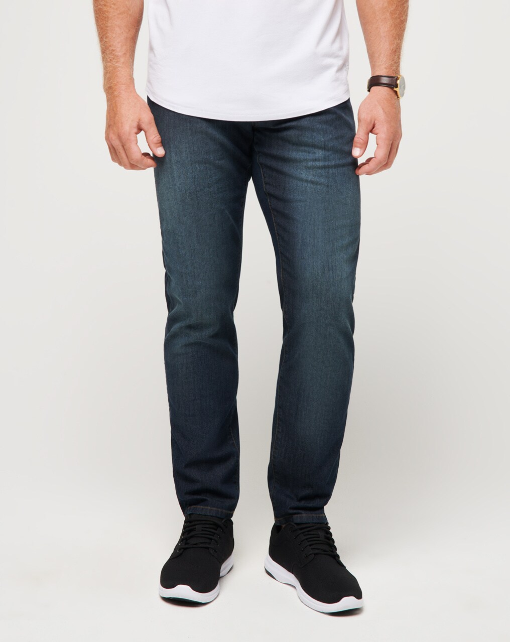 Travis Mathew The Standard Regular Fit high quality Straight Leg Jeans Charcoal 38x33 $159