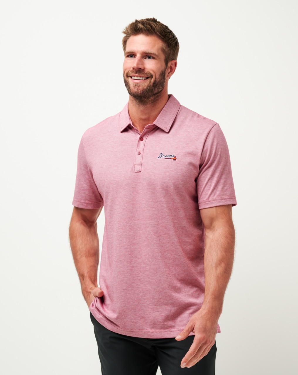 ATLANTA BRAVES THE ZINNA POLO TravisMathew