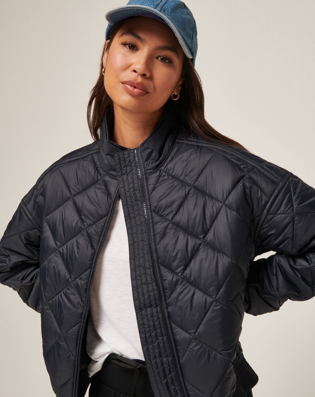 LIGHTS AT NIGHT QUILTED JACKET