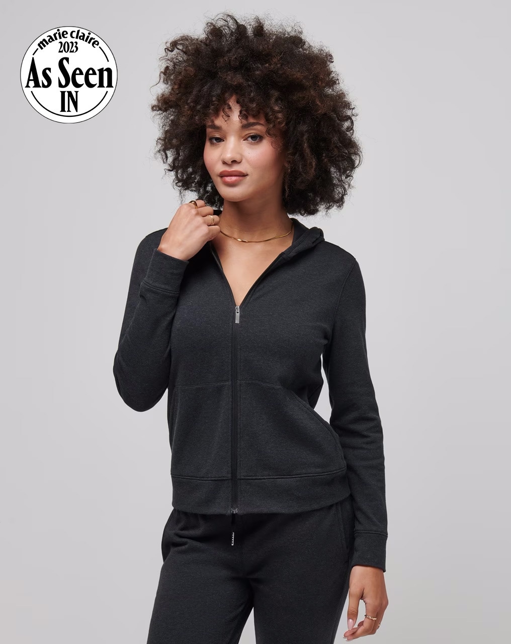 Full zip fleece hoodie women's hot sale