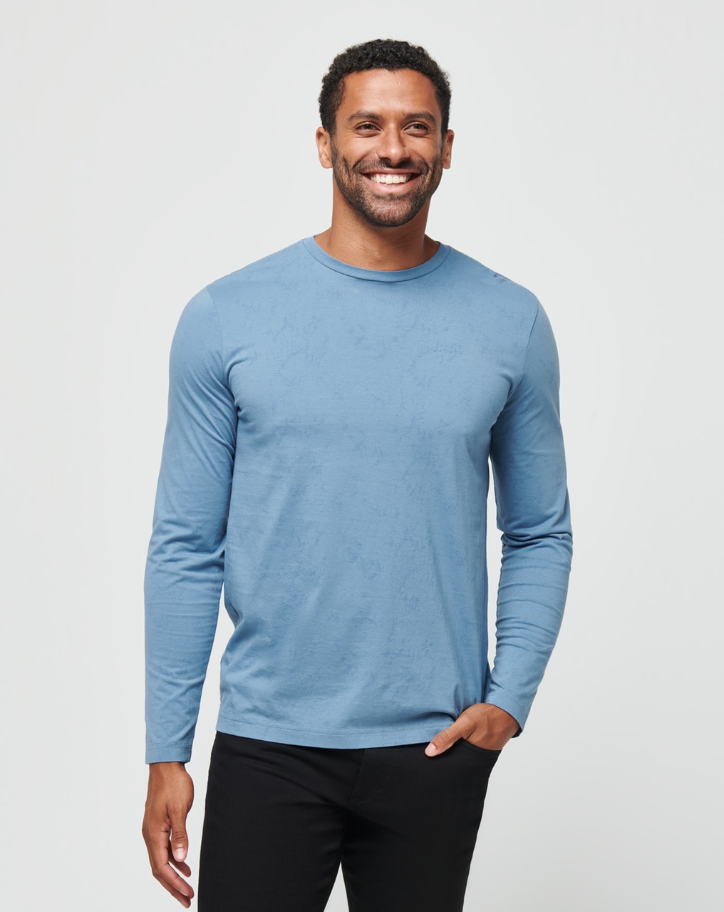 Shirt with one long sleeve and one short clearance sleeve