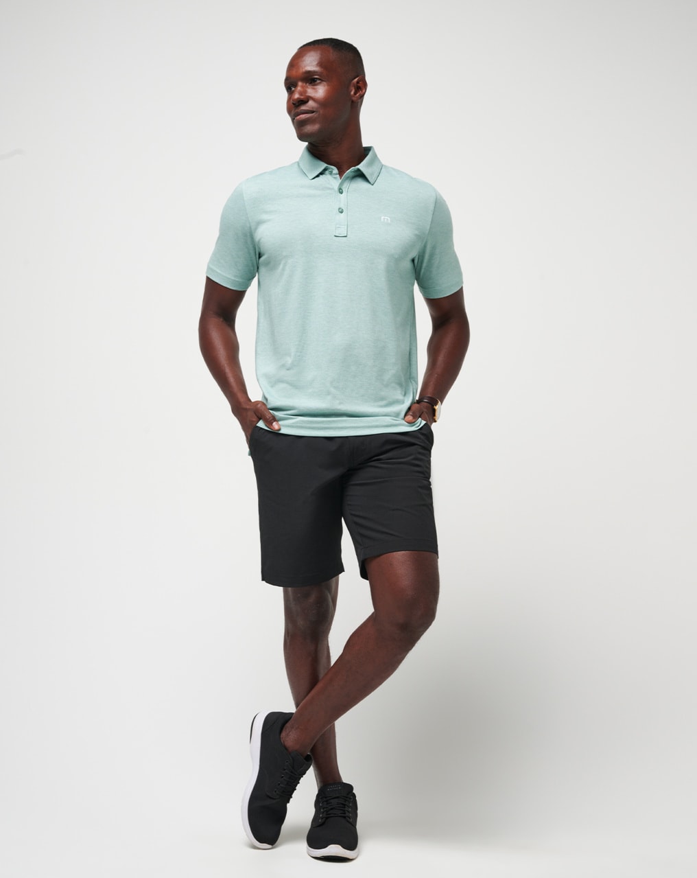 Polo shorts outlet green