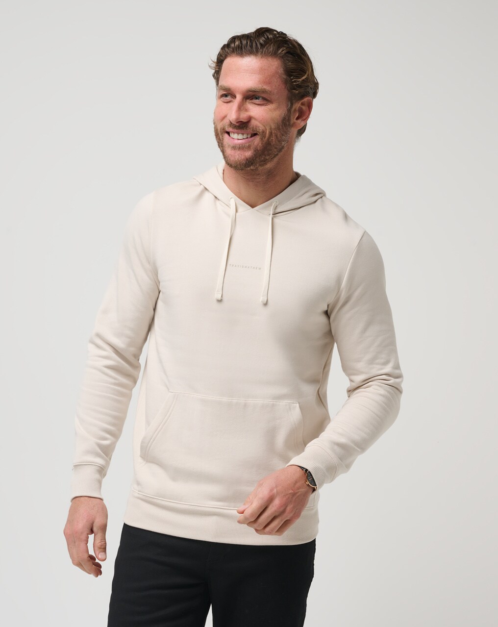 Mens discount hoodie beige