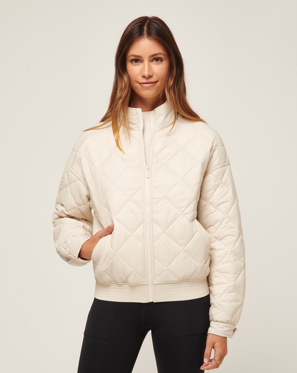 LIGHTS AT NIGHT QUILTED JACKET