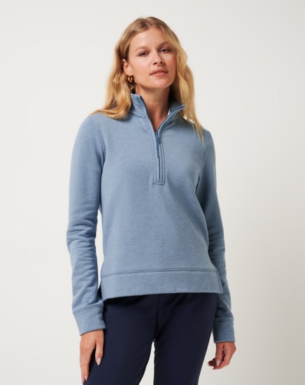 CHANCE ENCOUNTER CLOUD FLEECE HALF ZIP Image Thumbnail 1