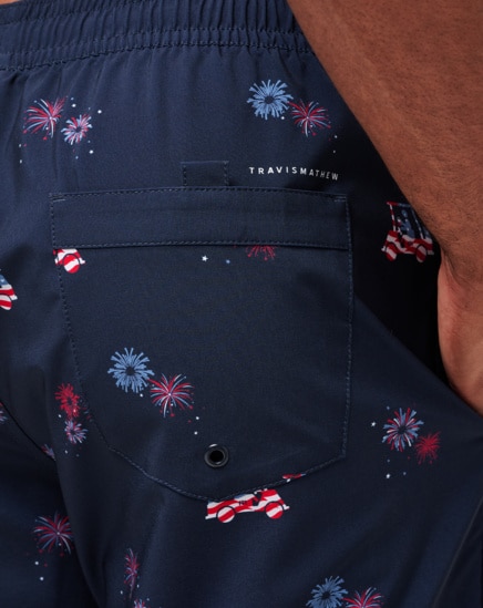 POOLSIDE PATRIOT BOARDSHORT Image Thumbnail 5