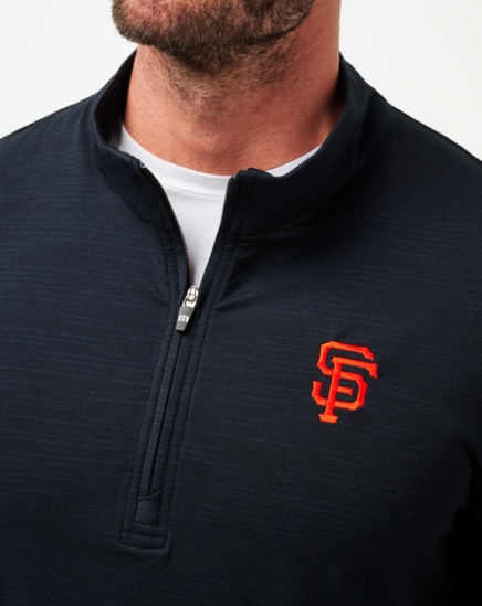 SAN FRANCISCO GIANTS THE HEATER QUARTER ZIP Image Thumbnail 4