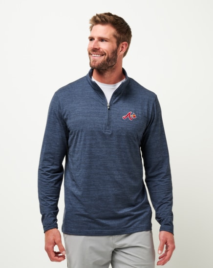 ATLANTA BRAVES THE HEATER QUARTER ZIP Image Thumbnail 1