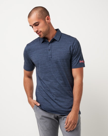 ATLANTA BRAVES THE HEATER POLO Image Thumbnail 1