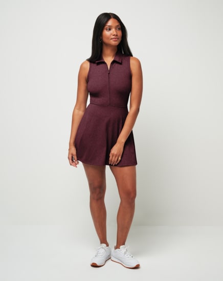 MOVEKNIT SLEEVELESS POLO DRESS 2.0 Image Thumbnail 1