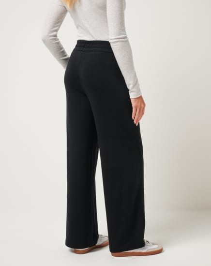 CLOUD TERRY WIDE LEG PANT Image Thumbnail 2