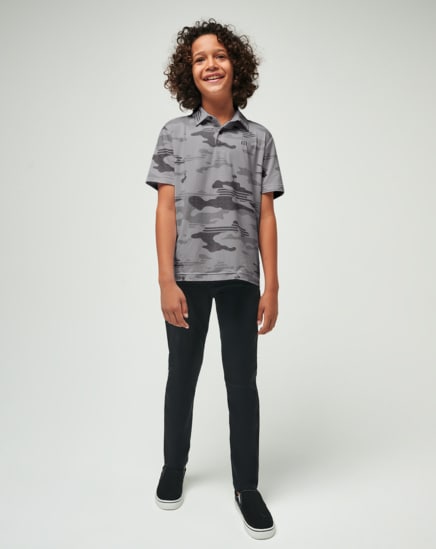 HEATER CAMO YOUTH POLO Image Thumbnail 5