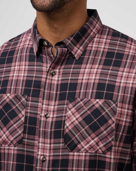 CLOUD FLANNEL PLAID BUTTON-UP Image Thumbnail 4