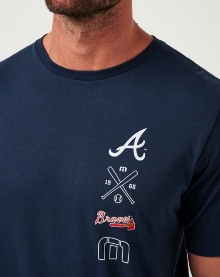 ATLANTA BRAVES SUNSET SLAM TEE Image Thumbnail 4