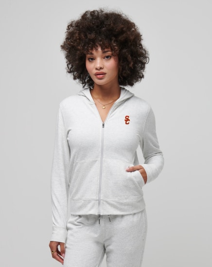 USC CLOUD ZIP HOODIE Image Thumbnail 1