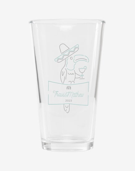 SLICE OF LIME PINT GLASS Image Thumbnail 1