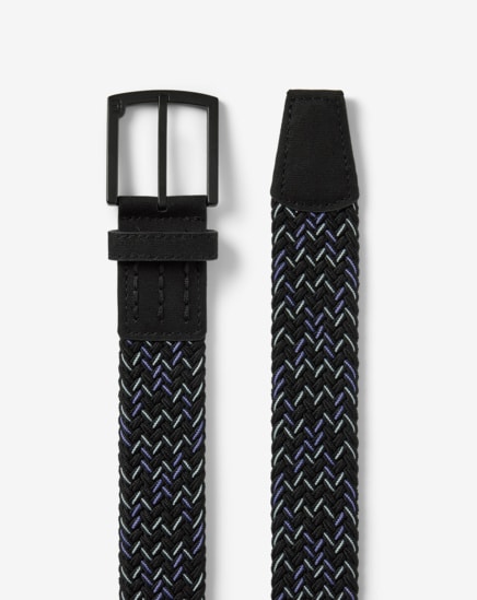 LOCAL FLAVOR STRECH WOVEN BELT Image Thumbnail 1