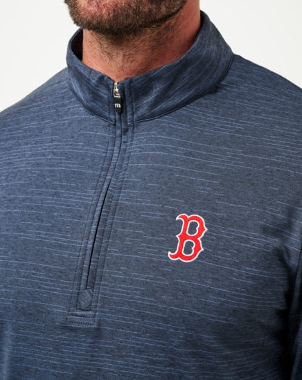 BOSTON RED SOX THE HEATER QUARTER ZIP Image Thumbnail 5