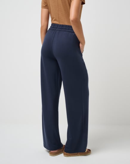 CLOUD TERRY WIDE LEG PANT Image Thumbnail 2